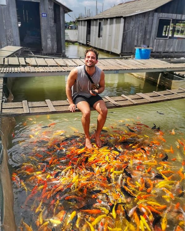  Miền Tây: Tour Cần Thơ- Cồn  Sơn - bè cá 7 Bon – làm bánh kẹp – xem cá lóc bay 1 ngày